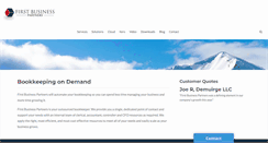 Desktop Screenshot of firstbusinesspartners.com